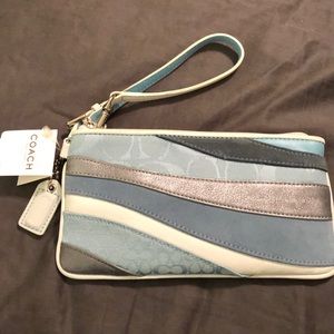 Coach Signature Wristlet